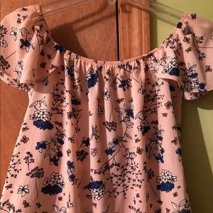 off the shoulder top